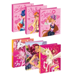 COPERTINA AD ANELLI A4   MIA/WINX