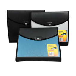 PORTABLOCCO SKAY A4 BLU CON ANELLI