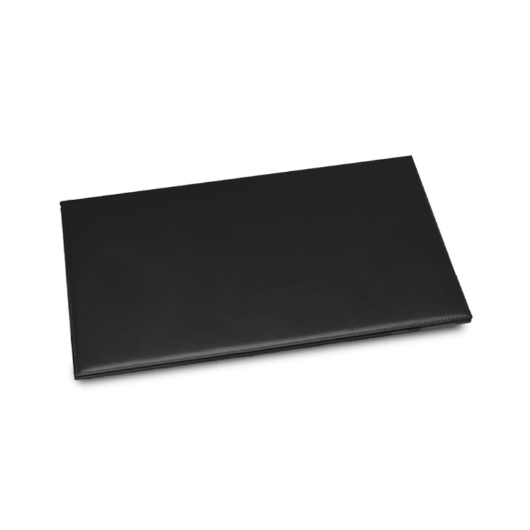 SOTTOMANO PELLE NERO DOPPIO INTEMPO