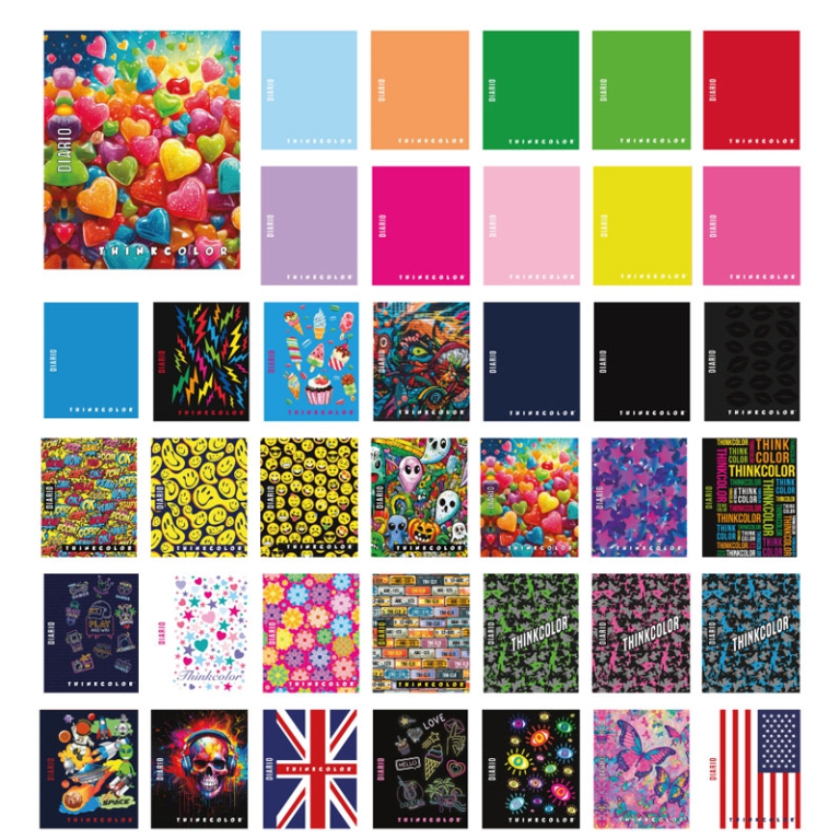 DIARIO NON DATATO 15X20CM ASSORTITO