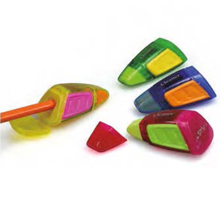 TEMPERINI 1FORO+ GOMMA 24PZ COLORATI