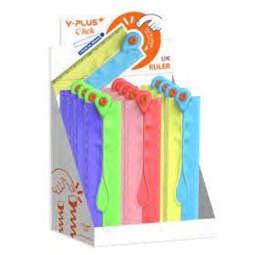 RIGHELLI 15-30CM 12PZ ALLUNGABILI A VENTAGLIO