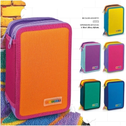 ASTUCCIO 3 ZIP 13X20X6,5  COLOR