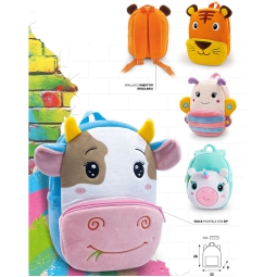 ZAINETTO BABY BAG MINI   26X21X8CM ANIMALI