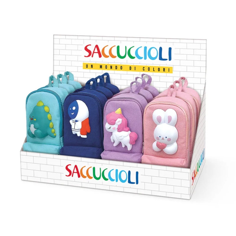 BUSTINA SACCUCCIOLI SQUISHY LINE 10X21,5X6,5CM 5