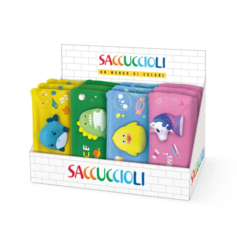 BUSTINA SACCUCCIOLI SQUISHY LINE 21X9,5X3,5CM 5