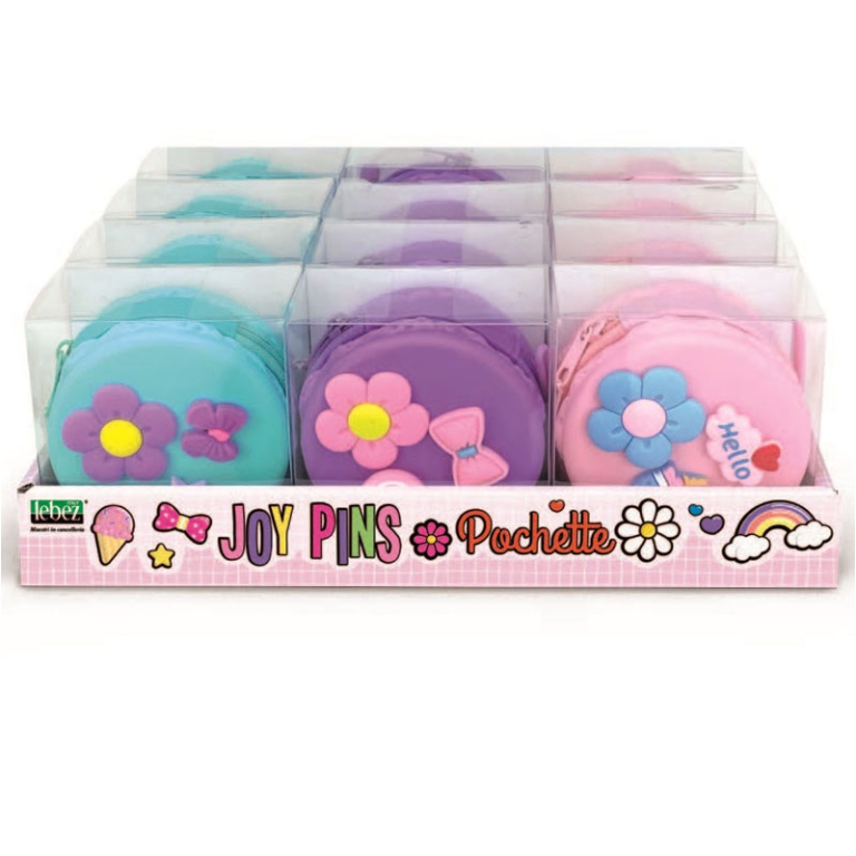 POCHETTE SILICONE JOY PINS