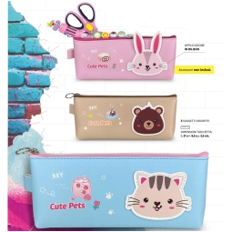 BUSTINA SACCUCCIOLI PETS 21X9,5X3,5 C/APPLICAZIONI