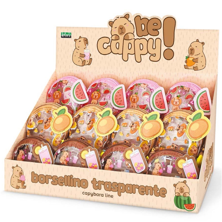 BORSELLINO CAPIBARA C/CHARM FANTASIA
