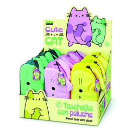 BUSTINE SCUOLA PELUCHE   CUTE CAT LEBEZ