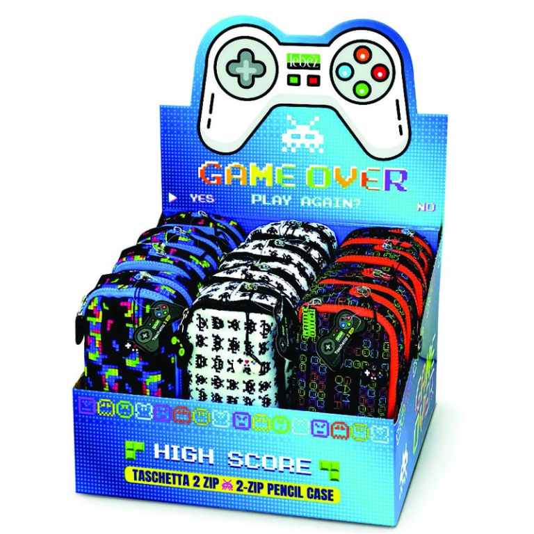 BUSTINE SCUOLA GAME OVER LEBEZ