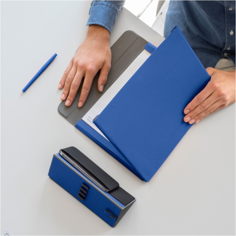 PORTABLOCCO MEET CON ALETTE 32X26X3 BLU 3