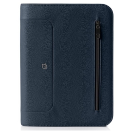 PORTABLOCCO A4 CON ZIP   GATE TRENDED BLU