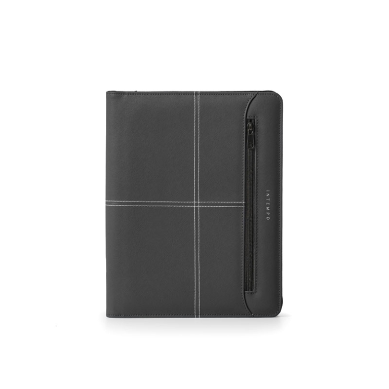 PORTABLOCCO NEW CLASSIC  CON ZIP ECOPELLE NERO 5