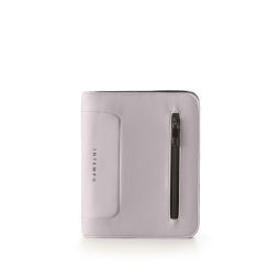 PORTABLOCCO A5 CON ZIP   ECOPELLE CIPRIA
