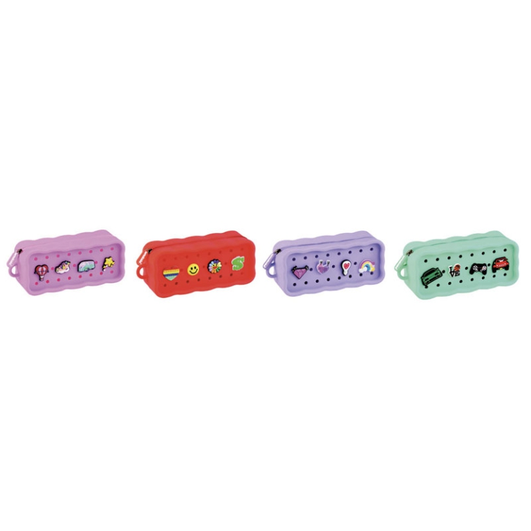BUSTINE SCUOLA SILICONE  19X8X6 SOGG.ASS. 2