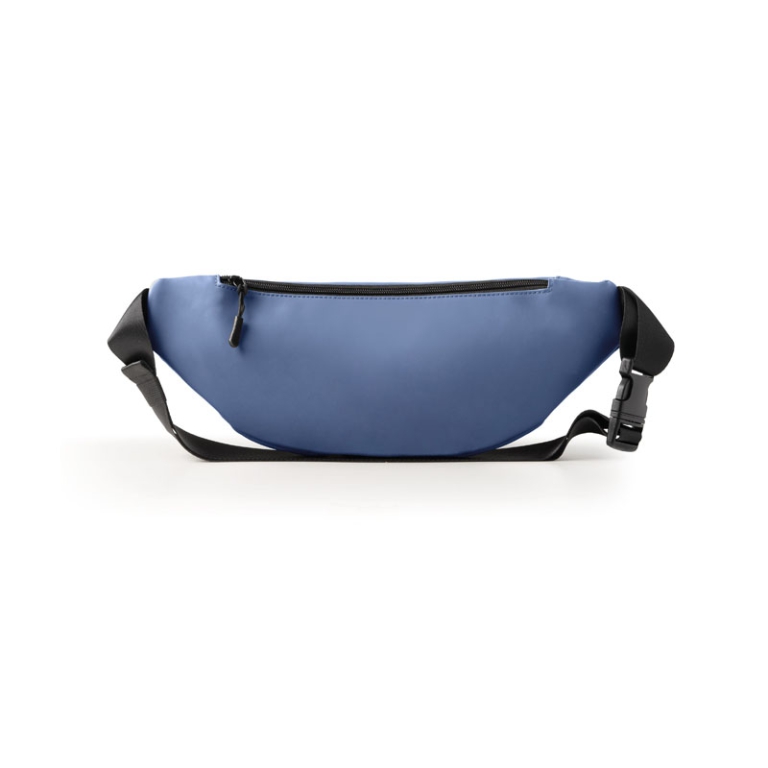 MARSUPIO BUMBAG IN GOMMA ANTIPIOGGIA BLU 2