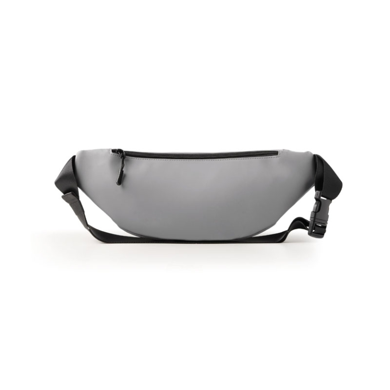 MARSUPIO BUMBAG IN GOMMA ANTIPIOGGIA GRIGIO 2