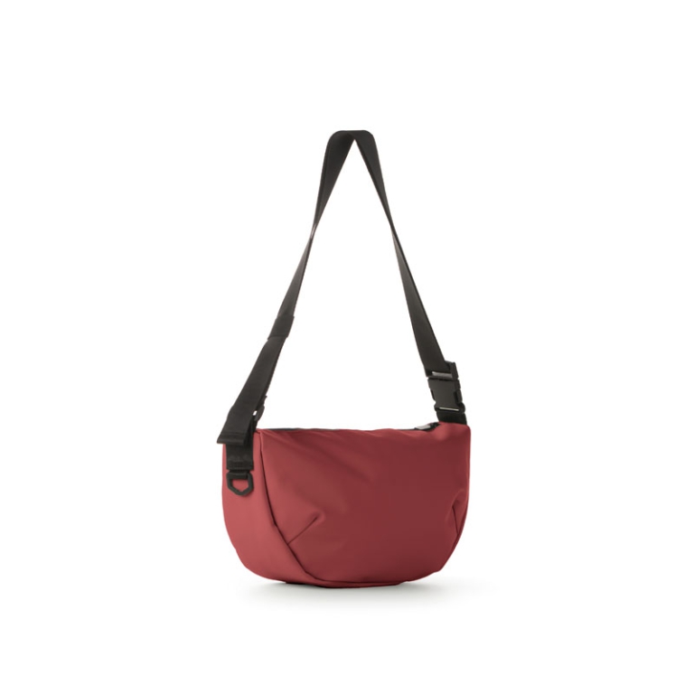 BORSA CROSSBODY DROP2GO  GOMMA ANTIPIOGGIA BORDEAUX 5