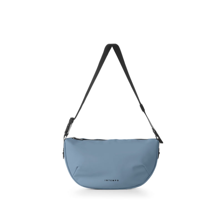 BORSA CROSSBODY DROP2GO  GOMMA ANTIPIOGGIA CELESTE 2