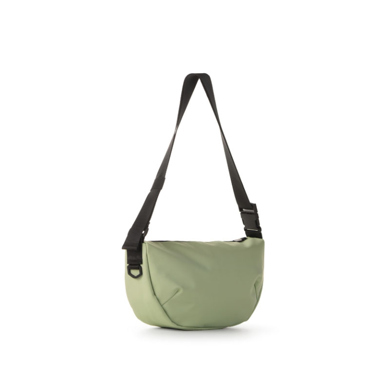 BORSA CROSSBODY DROP2GO  GOMMA ANTIPIOGGIA VERDE CHIARO 5