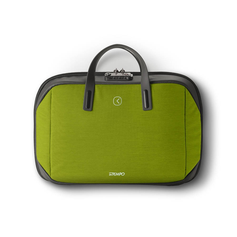 BORSA DUE MANICI TEKNIKO CON CHIUSURA VERDE 3