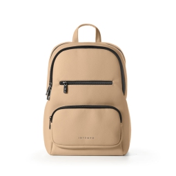 ZAINETTO DONNA ECOPELLE  SMALL BEIGE 28X40X14CM