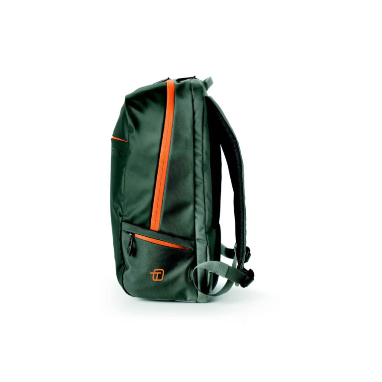 ZAINO BLACKOUT TELA CERATA GRIGIO-ARANCIO 3