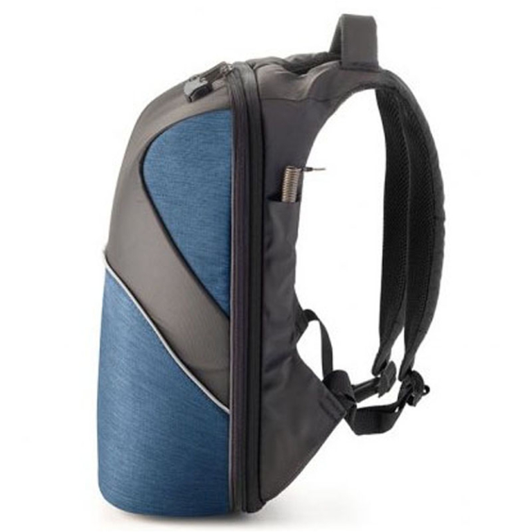 ZAINO TEKNIKO EXPAND PORTA USB ANTIFURTO BLU 3