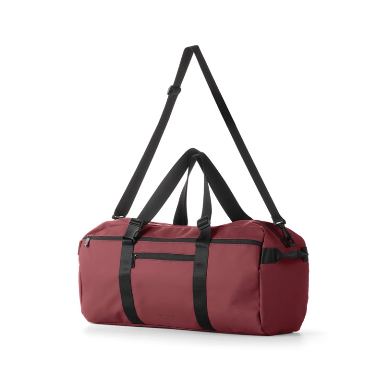 BORSA DUFFEL BAG DROP2GO GOMMA ANTIPIOGGIA BORDEAUX 2