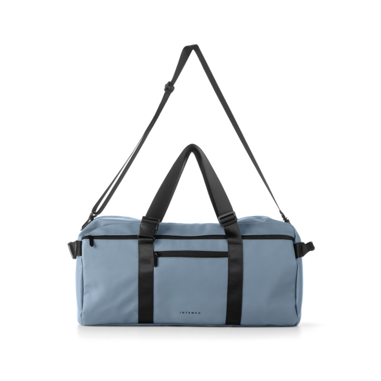 BORSA DUFFEL BAG DROP2GO GOMMA ANTIPIOGGIA CELESTE