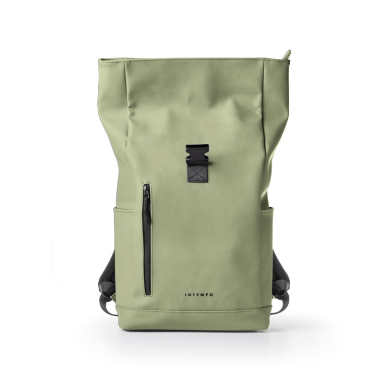 BORSA DUFFEL BAG DROP2GO GOMMA ANTIPIOGGIA VERDE CHIARO 2