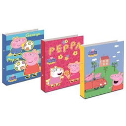 COPERTINA AD ANELLI      A4 PEPPA PIG