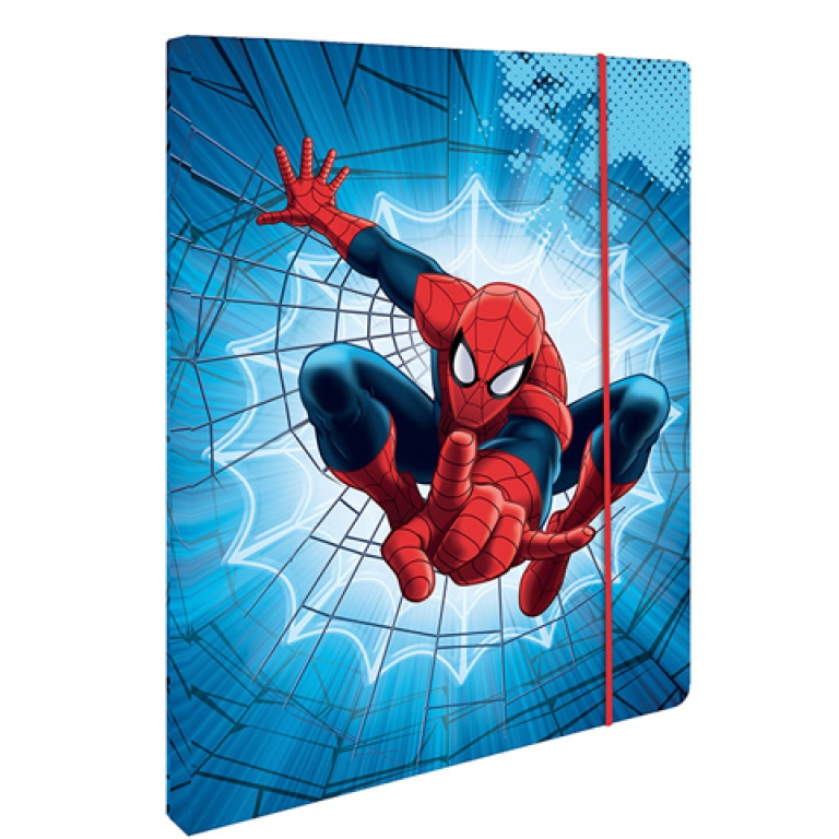 CARTELLA 3L CON ELASTICO DORSO 1 DISNEY/SUPEREROI 3