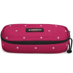 BUSTINA EASTPAK OVAL     DOTS WINE SILVER 6W5