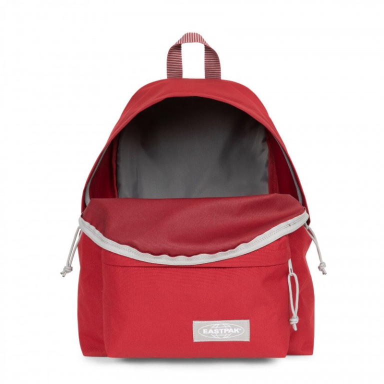 ZAINO EASTPAK PADDED PAK KONTRAST STRIPE RED 5O9 3