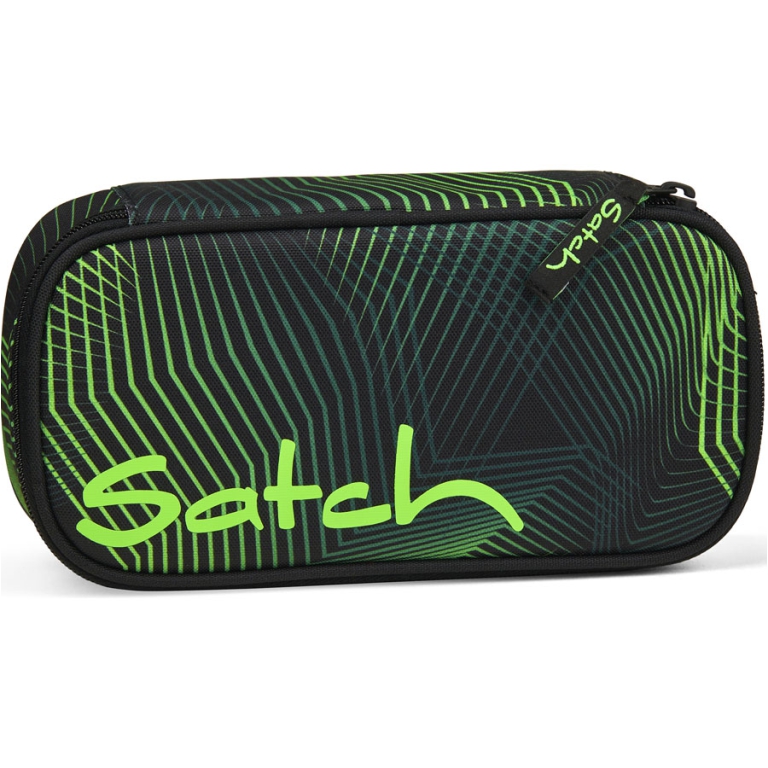 BUSTINA OVAL SATCH SEISMIC GREEN