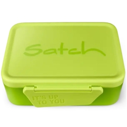 LUNCH BOX 14X6,5X17CM LIME PPL SENZA BPA SATCH
