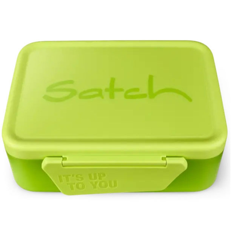 LUNCH BOX 14X6,5X17CM LIME PPL SENZA BPA SATCH