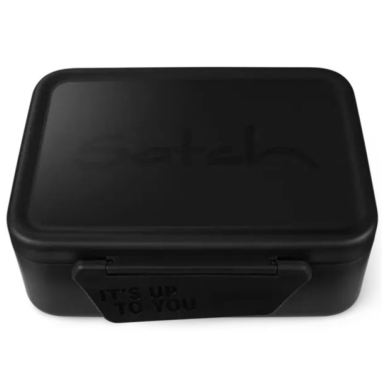 LUNCH BOX 14X6,5X17CM NERO PPL SENZA BPA SATCH