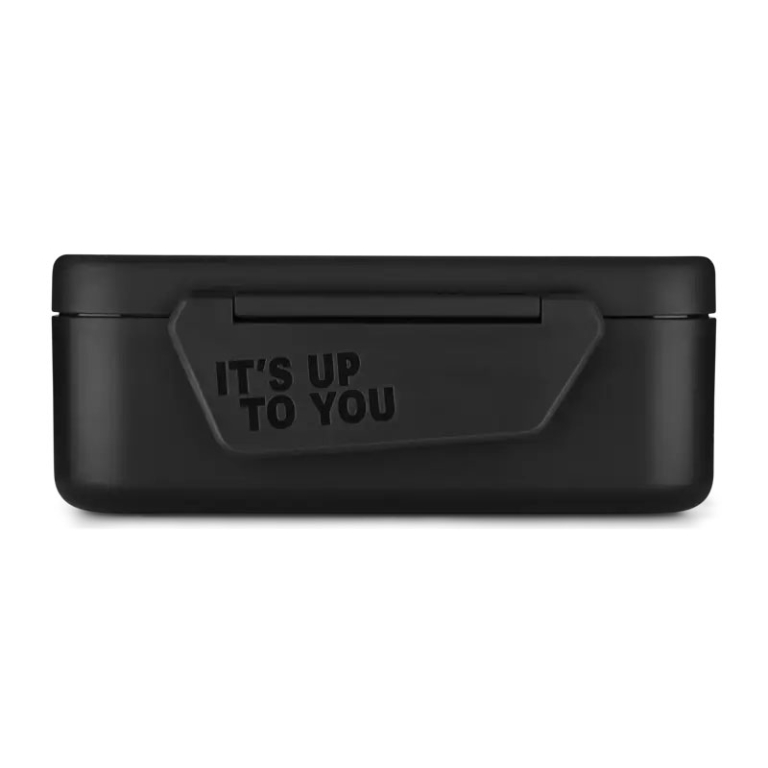 LUNCH BOX 14X6,5X17CM NERO PPL SENZA BPA SATCH 2