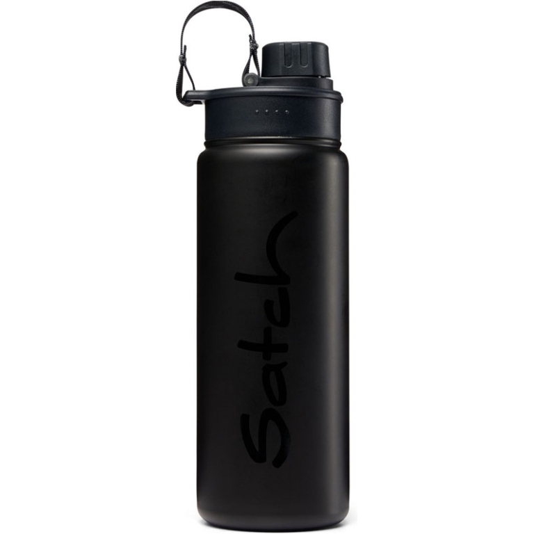 SATCH BORRACCIA ACCIAIO 500ML NERO