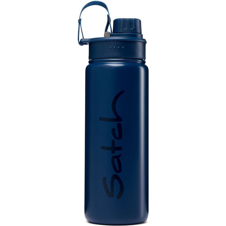 SATCH BORRACCIA ACCIAIO 500ML BLU