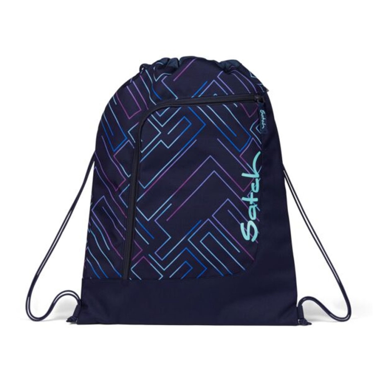 SATCH SAKKY BAG BORSA SPORT PURPLE LASER