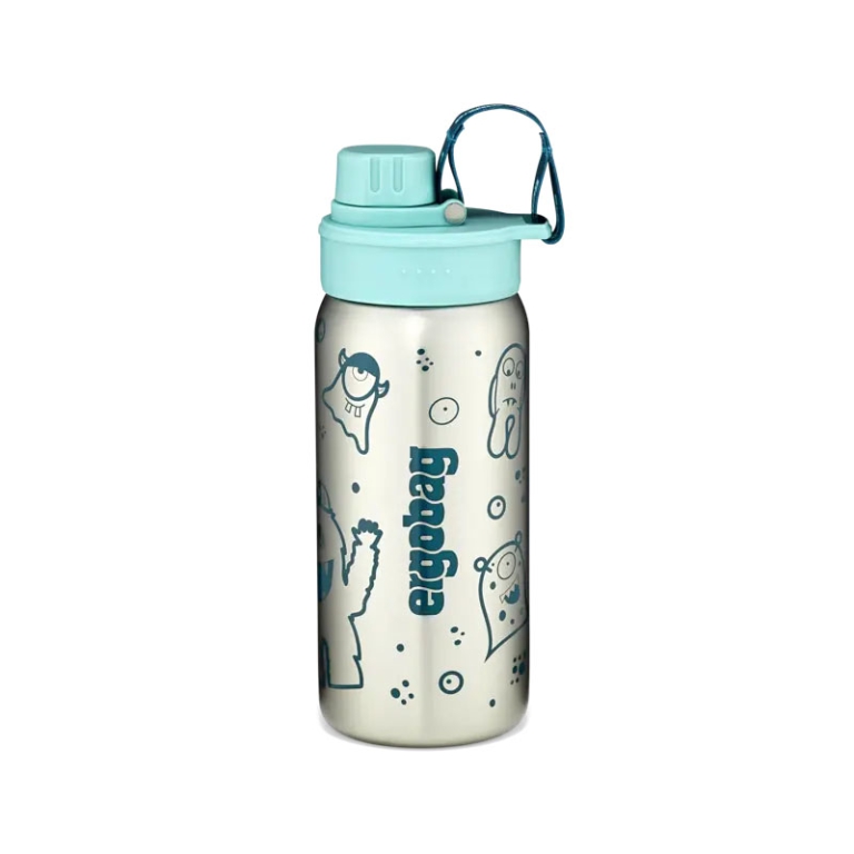 ERGOBAG BORRACCIA 500ML ACCIAIO PETROLIO