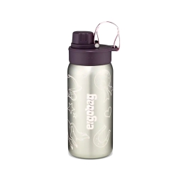 ERGOBAG BORRACCIA 500ML ACCIAIO LILLA