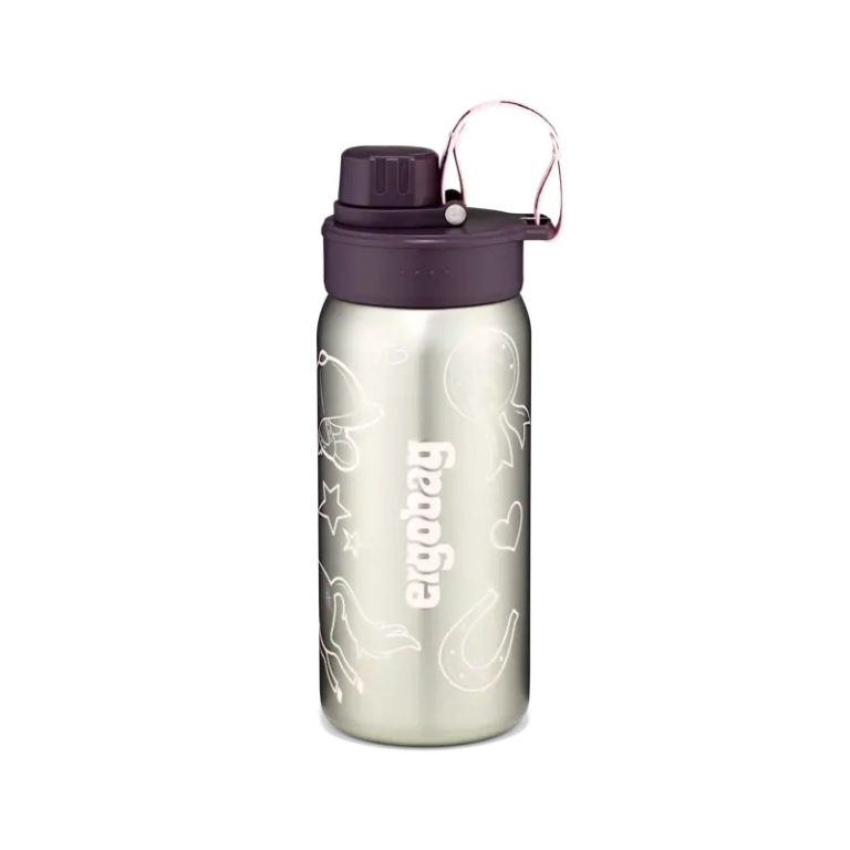 ERGOBAG BORRACCIA 500ML ACCIAIO LILLA