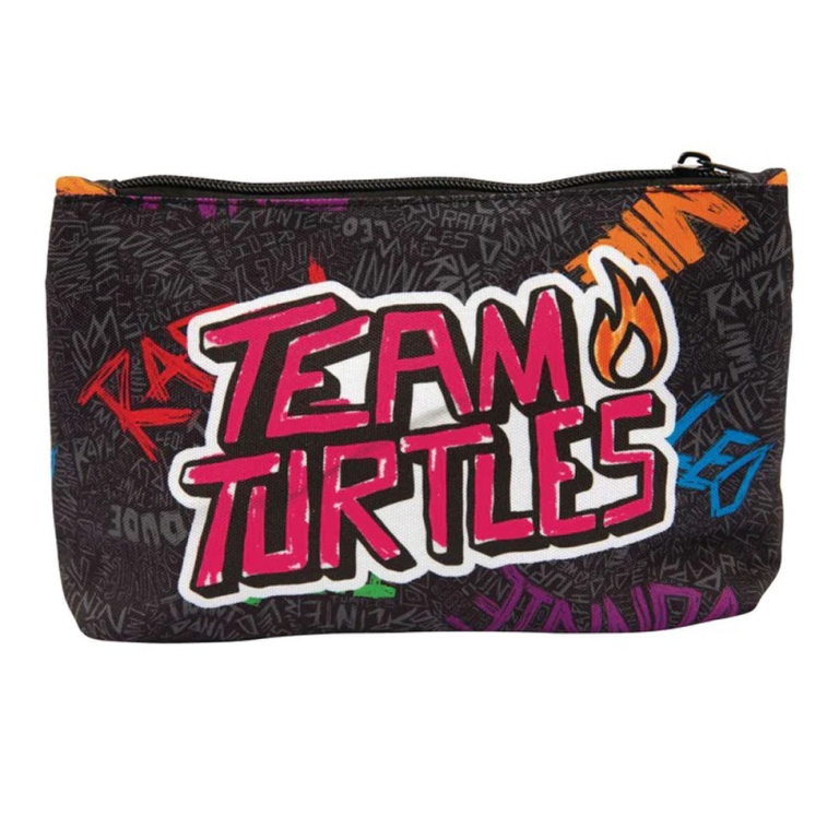 TURTLES MAXI BUSTINA     2 ZIP 22X6X14 3