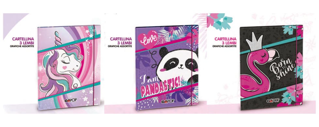 GOPOP CARTELLA 3 LEMBI GIRL ASSORTITA vendita ingrosso con consegna veloce