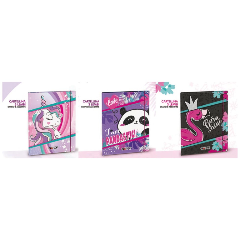 GOPOP CARTELLA 3 LEMBI GIRL ASSORTITA vendita ingrosso con consegna veloce
